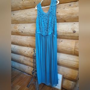 David's Bridal Bridesmaid gown